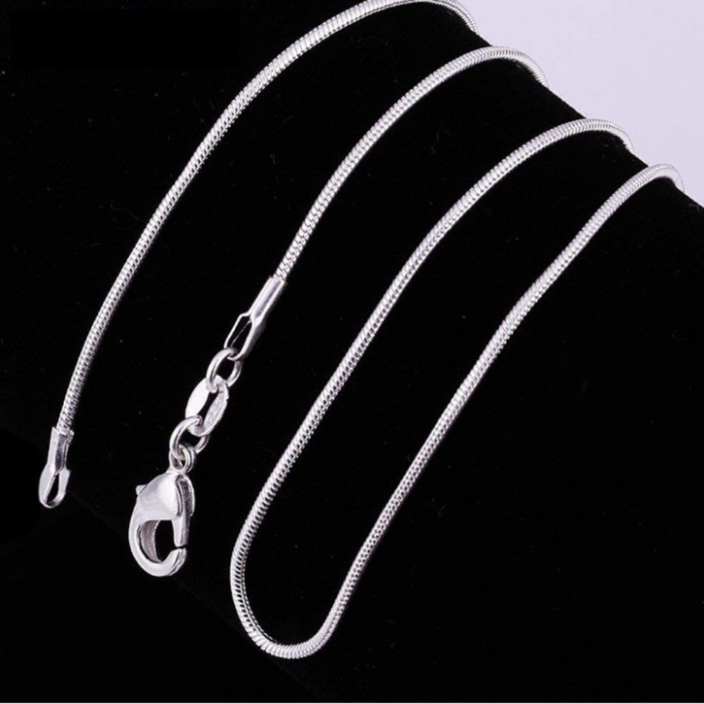 STERLING SNAKE CHAIN 20-IN 2mm GREAT LOW PRICE